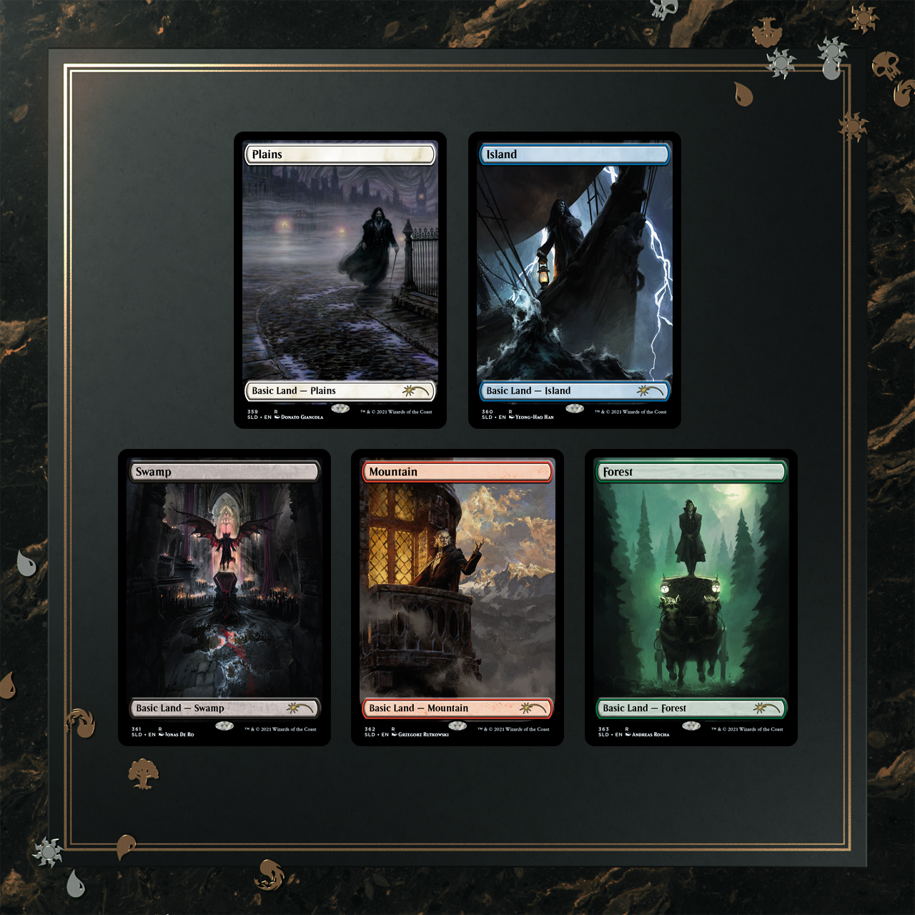 Magic: The Gathering Secret Lair Drop - Artist Series: Wayne Reynolds (Non-Foil Cards)